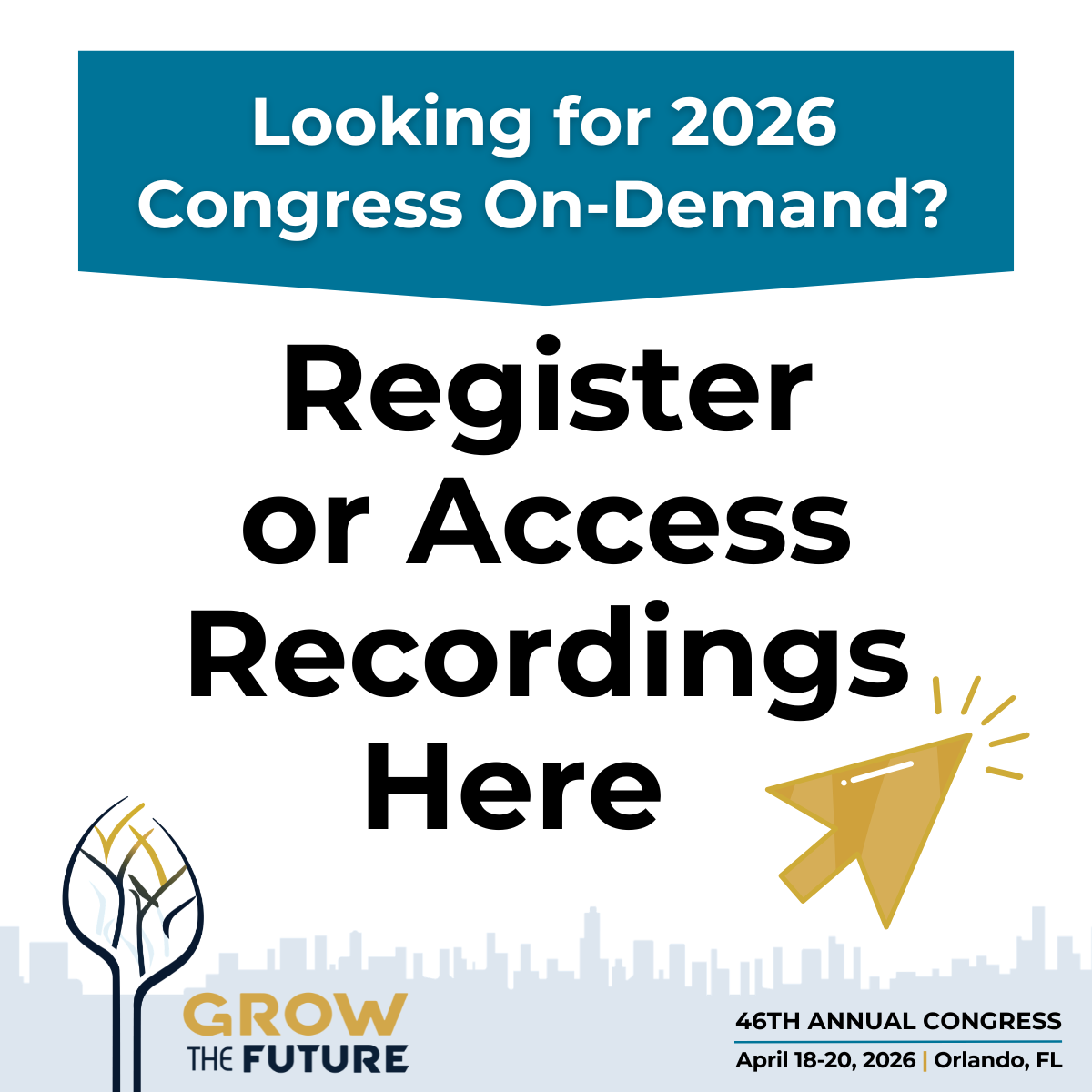 2026 Congress On-Demand Access